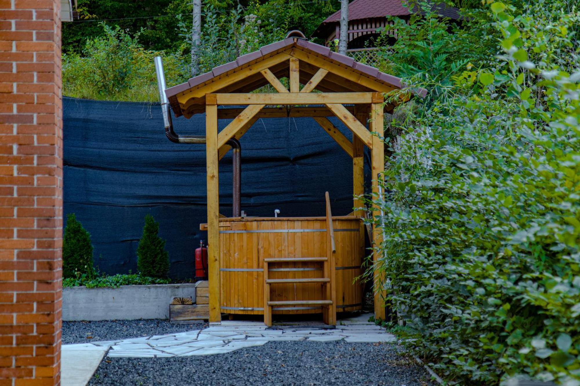 Bear'S Lair Chalet Porumbacu de Sus Eksteriør billede